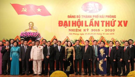 Đại hội Đảng bộ Thành phố Hải Phòng lần thứ 15 nhiệm kỳ 2015 -2020 thành công tốt đẹp